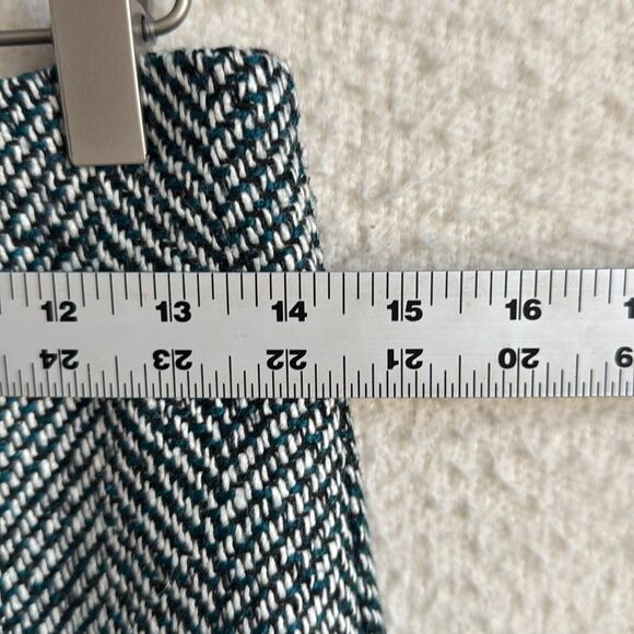 Loft Outlet Skirt Womens Size 2 Chevron‎ Black White - Picture 5 of 6